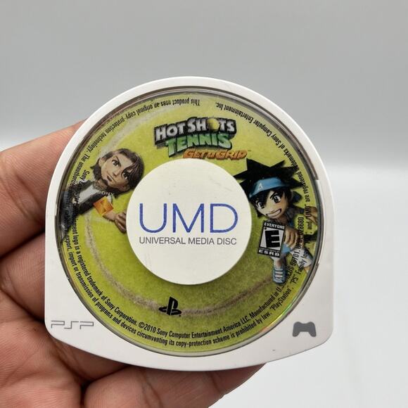 Hot Shots Tennis: Get a Grip (Sony PSP, 2010) Disc ONLY - TESTED & Working ! - Picture 1 of 4